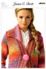 Knitting Pattern - James C Brett JB093 - Passion Chunky - Jacket